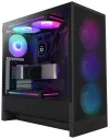 NZXT behuizing H5 Flow RGB editie 1x360 mm RGB kernventilator 1x120mm USB 3.0 USB-C 3.1 transparant zijgaas zwart