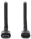 NEDIS pagarinātāja kabelis USB 3.2 Gen 1 USB-C spraudnis - USB-C ligzda apaļa melna 1 m