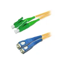 Patch FO XtendLan LC APC-SC 10 m 9 125 duplex LS0H ultra flexible G.657.A1 diamètre 2 mm sortie courte Patch FO XtendLan LC APC-SC 10 m 9 125 duplex LS0H ultra flexible G.657.A1 diamètre 2 mm sortie courte (1 of 1)