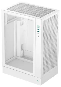 DEEPCOOL кутия CH170 Plus вертикална microATX 2xUSB 3.0 USB-C бяла (1 of 8)
