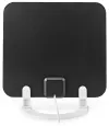Antenne intérieure active NEDIS DVB-T T2 FM UHF VHF portée de réception 0-25 km LTE700 gain 30 dB ABS blanc thumbnail (2 of 3)