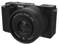 Rollei Compactline 10x kääntyvä näyttö 64 MPix 10x zoom kääntyvä 288 LCD 4K video musta Rollei Compactline 10x kääntyvä näyttö 64 MPix 10x zoom kääntyvä 288 LCD 4K video musta (1 of 10)