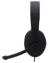 Fone de ouvido HAMA PC Office estéreo HS-P200 fones de ouvido com fio + microfone 2x tomada de 35 mm sensibilidade 105 dB mW preto thumbnail (3 of 6)