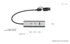 I-tec univerzalni metalni HUB za punjenje 2x USB-C + 2x USB-A priključak PD 85W thumbnail (2 of 6)