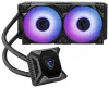 MSI water cooler CPU MPG Core Liquid K240 2x ARGB fan pump thumbnail (2 of 5)