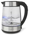 NEDIS kuhalnik vode KAWK320EGS prostornina 1,7 l vrtenje 360° poraba 2200 W prozorno steklo