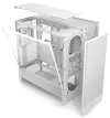 NZXT korpus H5 Flow edition 2x120 mm ventilaator USB 3.0 USB-C 3.1 läbipaistev külgmine võrkpaneel valge thumbnail (5 of 5)