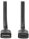 NEDIS podaljšek Ultra High Speed ​​​​HDMI 2.1 kabel z Ethernet 8K@60Hz pozlačenimi priključki HDMI-HDMI črna 1m