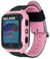 Faire leanaí HELMER LK 707 le taispeáint tadhaill locator GPS IP54 micrea SIM comhoiriúnach le Android agus iOS pink