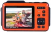 Rollei Sportsline 64 Selfie 64 MPix 16x súmáil 28" LCD+ 2" físeán LCD 4K uiscedhíonach 5m Oráiste thumbnail (4 of 6)