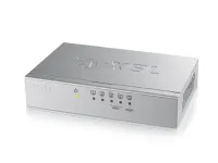 ZyXEL GS-105B 5-portar 10 100 1000 Mbps Gigabit Ethernet-switch skrivbordsmetallhölje ZyXEL GS-105B 5-portar 10 100 1000 Mbps Gigabit Ethernet-switch skrivbordsmetallhölje (1 of 2)