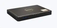 QNAP TBS-464-8G (4 core 29GHz 8GB RAM DDR4 4x M.2 NVMe slot 2x 25GbE 5x USB 2x HDMI 2.0 4K) QNAP TBS-464-8G (4 core 29GHz 8GB RAM DDR4 4x M.2 NVMe slot 2x 25GbE 5x USB 2x HDMI 2.0 4K) (1 of 1)