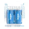 TESLA BLUE+ Sinc Ceallraí carbóin D (R20 blister monocell mór) 2 ríomhaire