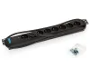Triton 19'8xCZ zásuvka kontrolka 3x1.5mm 2m kabel CZ-DE RAL9005