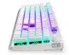 Endorfy Gaming Keyboard Thock Wireless Red Onyx White Pudding Red sw. wireless mech. US Layout wäiss RGB thumbnail (5 of 7)