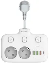 COLORWAY pikendustoiteplokk 2x Schuko 3x USB-A 1x USB-C kaabel 25cm thumbnail (2 of 10)