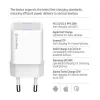 COLORWAY 1x USB-C mains charger GaN PD PPS 30W Including 100cm cable White thumbnail (7 of 11)