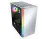 COUGAR PC case Purity RGB White Mini Tower TG Front Panel ARGB strip 1 x ARGB Fan 3mm TG Left Panel thumbnail (4 of 17)