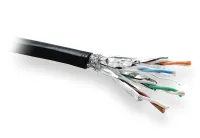 PLANET kábel SFTP drôt Cat 6A 4p 500MHz PE vonkajší tienený každý pár Planet Elite čierny Dca balenie 500m PLANET kábel SFTP drôt Cat 6A 4p 500MHz PE vonkajší tienený každý pár Planet Elite čierny Dca balenie 500m (1 of 1)