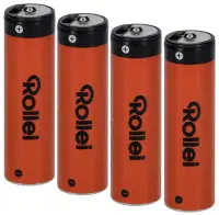 Piles rechargeables Rollei AA USB-C, lot de 4 Piles rechargeables Rollei AA USB-C, lot de 4 (1 of 2)