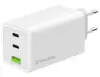 COLORWAY 2x USB-C 1x USB-A Stroumladegerät GaN PD PPS 100W Wäiss