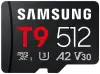 SAMSUNG T9 microSDXC 512GB CL10 UHS-I U3 A2 V30 SAMSUNG T9 microSDXC 512GB CL10 UHS-I U3 A2 V30