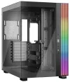 Wees stil! behuizing LIGHT BASE 600DX ATX ARGB tape tot 10 ventilatoren 2xUSB USB-C panoramisch zwart