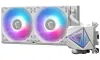 MSI water cooler CPU MAG CORELIQUID I240 WHITE 2x 120mm ARGB fan white