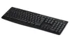 Logitech billentyűzet K270 vezeték nélküli 2,4 GHz-es USB vevő CZ fekete thumbnail (2 of 4)