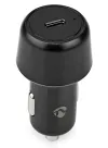NEDIS auto lādētājs 45 W 12 - 24 V DC 3.0 A USB-C automātiskā sprieguma izvēle melns