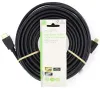 Cabo HDMI 2.0 de alta velocidade NEDIS com conectores HDMI-HDMI banhados a ouro Ethernet 4K a 60 Hz preto a granel 15 m thumbnail (3 of 3)