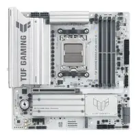 ASUS TUF Gaming B850M-PLUS WIFI7 W AM5 4xDDR5 M.2 W7+BT5.4 HDMI DP mATX Hvid ASUS TUF Gaming B850M-PLUS WIFI7 W AM5 4xDDR5 M.2 W7+BT5.4 HDMI DP mATX Hvid (1 of 7)