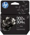 HP 302XL 304XL melna tintes kasetne B7RT9AE oriģinālā