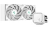 Fuaraitheoir uisce DEEPCOOL LE520 lucht leanúna 2x120 mm ARGB bán thumbnail (2 of 3)