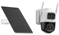 Caméra IP Imou AOV Double 10MP + panneau solaire PTZ Wi-Fi 4G LTE 5 + 5MPx Objectif IP66 36 mm IR jusqu'à 25 m sans carte (1 of 8)
