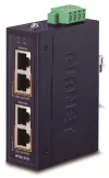 Planet IPOE-260 PoE tööstuslik pihusti 2x port 4x1Gb 2x 802.3at 36 72W DIN IP30 -40~75°C topeltvõimsus 48-56VDC