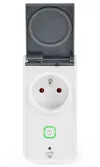 NEDIS Wi-Fi Smart Socket Outdoor Power Monitor 16A French Type E IP44 Android iOS Nedis® SmartLife thumbnail (2 of 5)