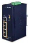 Planet Industrial PoE switch 5x1Gb 4x PoE 802.3at 36 120W -40 a 75°C duplo 12-56VDC IP40 sem ventoinha thumbnail (1 of 3)