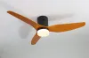 IMMAX NEO LITE VENTO SMART loftlampe med ventilator 18W TUYA Wi-Fi brun-sort thumbnail (4 of 6)