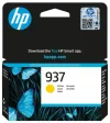 HP inkoustová náplň 937 žlutá