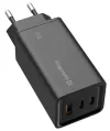 COLORWAY 1x USB en 2x USB-C turbo-netlader 65W 100V-240V Zwart thumbnail (4 of 8)