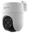 Câmera IP EZVIZ C8c 4Mp PTZ Wi-Fi 4Mpix proteção Lente IP65 4mm H.265 Iluminação IR até 30m branco