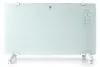 NEDIS Wi-Fi Smart Convection Heater Termostaatti Lasi Etupaneeli IP24 Teho 2000W Valkoinen