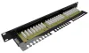Solarix Patch panel 24x RJ-45 Cat6 UTP kötőcsíkkal 1U SX24L-6-UTP-BK-N thumbnail (3 of 3)