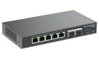 Grandstream GCC6010 alt-i-en-løsning (VPN-router, NGFW PoE-switch og IP PBX) Grandstream GCC6010 alt-i-en-løsning (VPN-router, NGFW PoE-switch og IP PBX) (1 of 5)