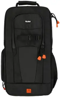 Mochila fotográfica Rollei Fotoliner Ocean tipo bandolera, color negro. (1 of 5)