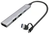 I-tec USB-A USB-C металевий концентратор 1x USB-C 3.1 3x USB 2.0 металевий thumbnail (1 of 2)