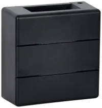 IMMAX LUXLINE вуличний світлодіодний настінний світильник 6 Вт 3000K 240 В IP54 чорний IMMAX LUXLINE вуличний світлодіодний настінний світильник 6 Вт 3000K 240 В IP54 чорний (1 of 3)