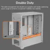 Корпус ПК COUGAR DUOFACE Pro RGB White Mid Tower TG и передняя панель Airflow с 4 вентиляторами ARGB TG, левая панель thumbnail (21 of 31)