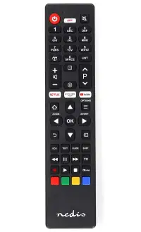Télécommande préprogrammée NEDIS compatible avec tous les téléviseurs TCL Thomson Télécommande préprogrammée NEDIS compatible avec tous les téléviseurs TCL Thomson (1 of 1)